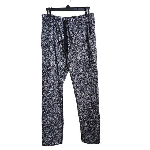 Lululemon Jet Pants 6 Power Luxtreme Suited Jacquard Black White Athleisure - Picture 1 of 14